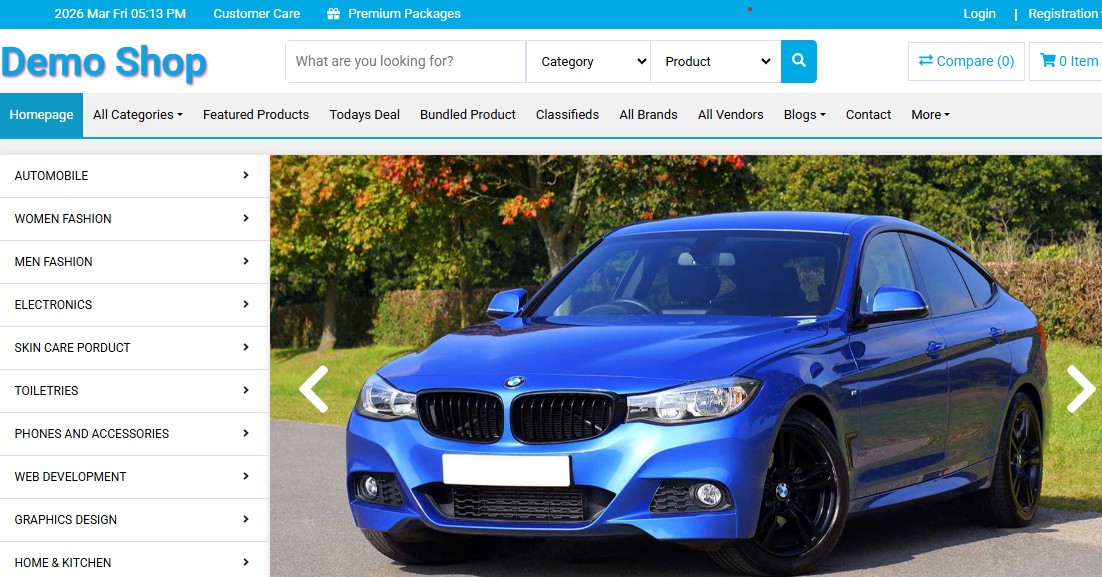 PHP E-commerce Platform